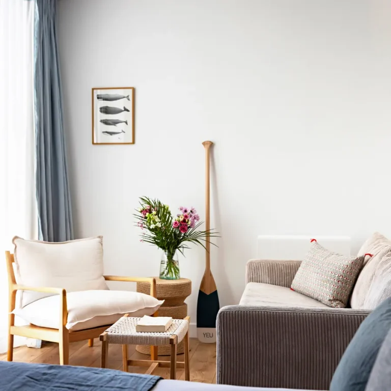 Hotel Les Hautes Mers, Ile d'Yeu, Sea, Superior Room, Terrace, Ocean, Lounge