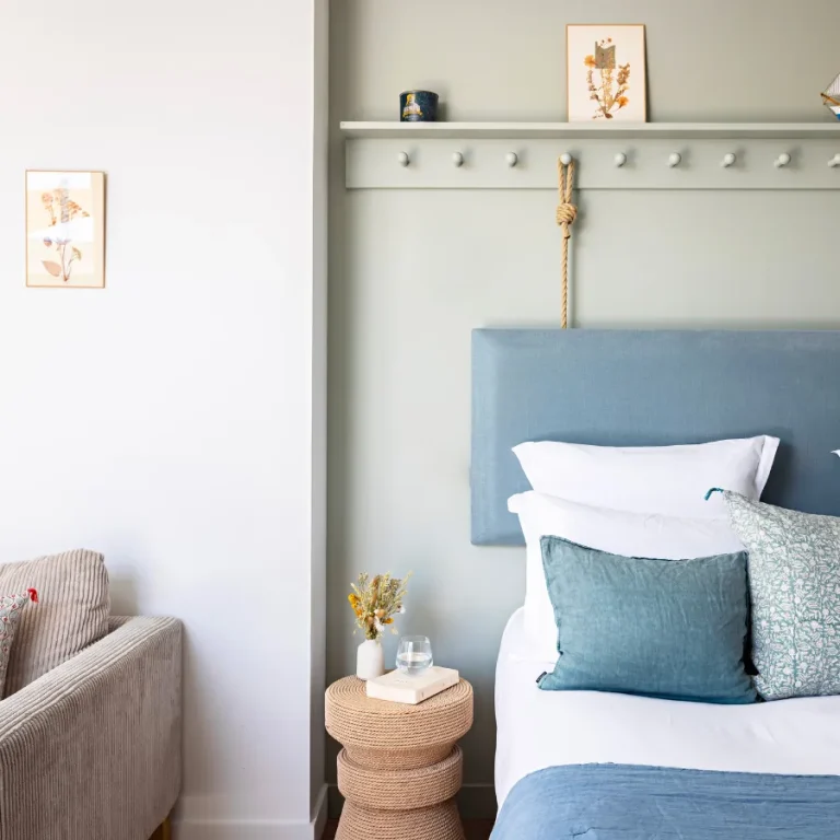 Hotel Les Hautes Mers, Ile d'Yeu, Sea, Superior Room, Terrace, Ocean, Headboard